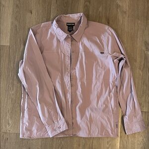 Burton Lavender Button-Up Shirt Jacket